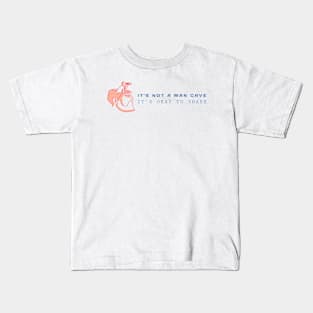 It's Not a Man Cave It's Okay to Share Men's Mental Health Kids T-Shirt